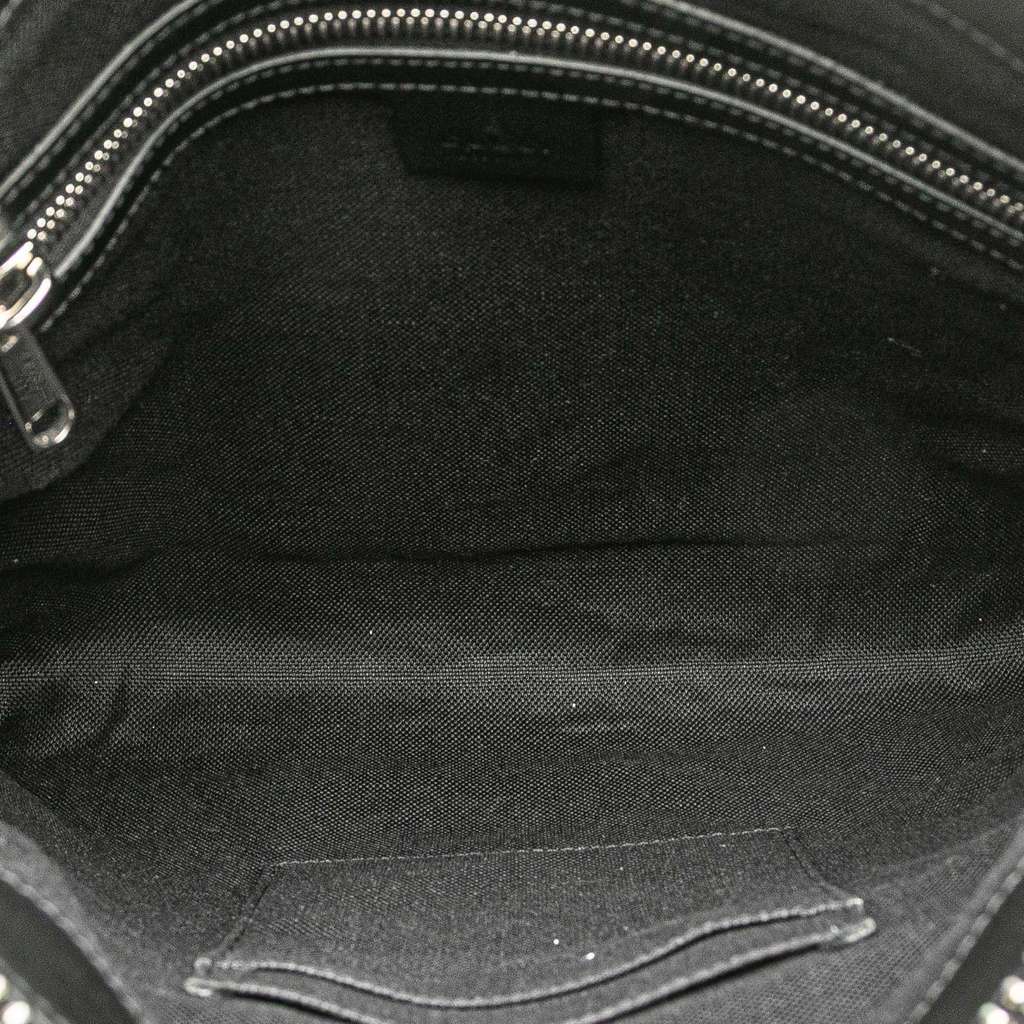 Gucci Medium GG Supreme Web Messenger Bag - 4