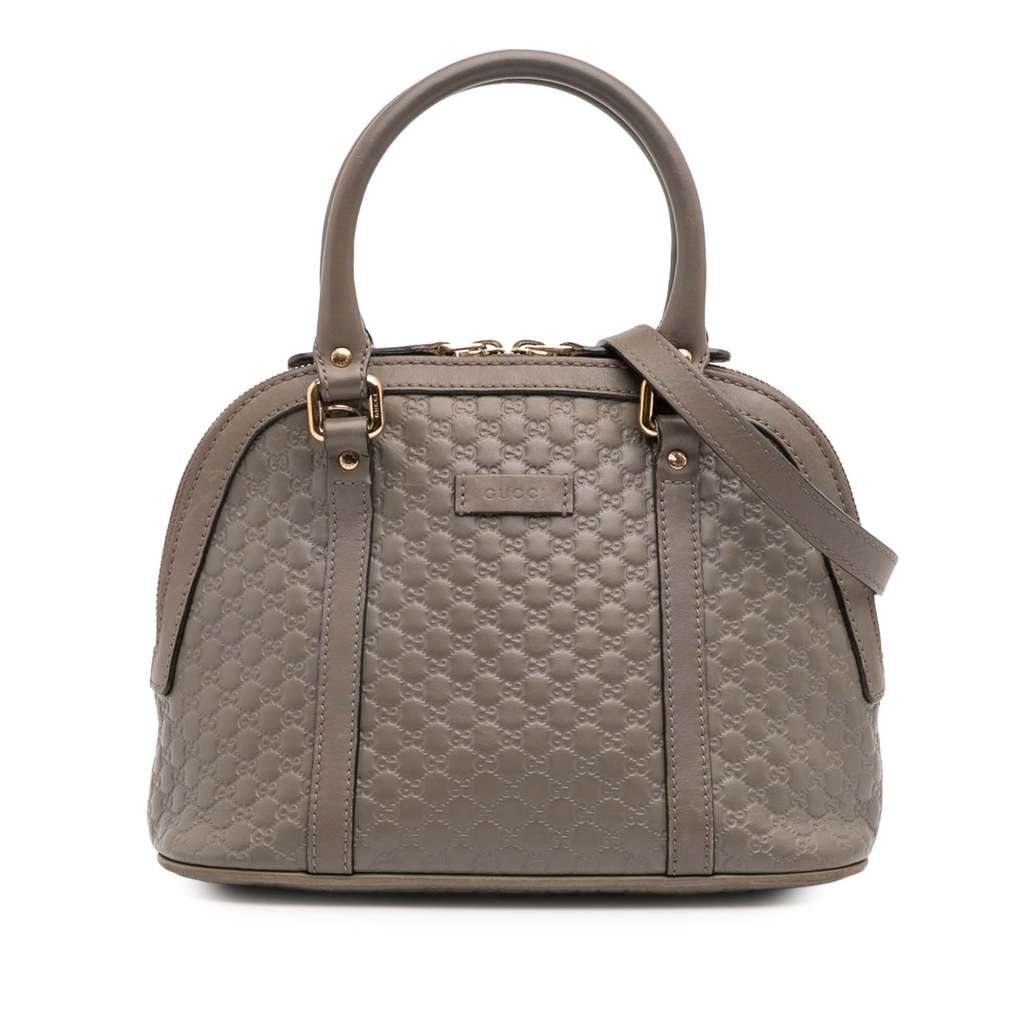 Gucci Mini Microguccissima Dome Satchel