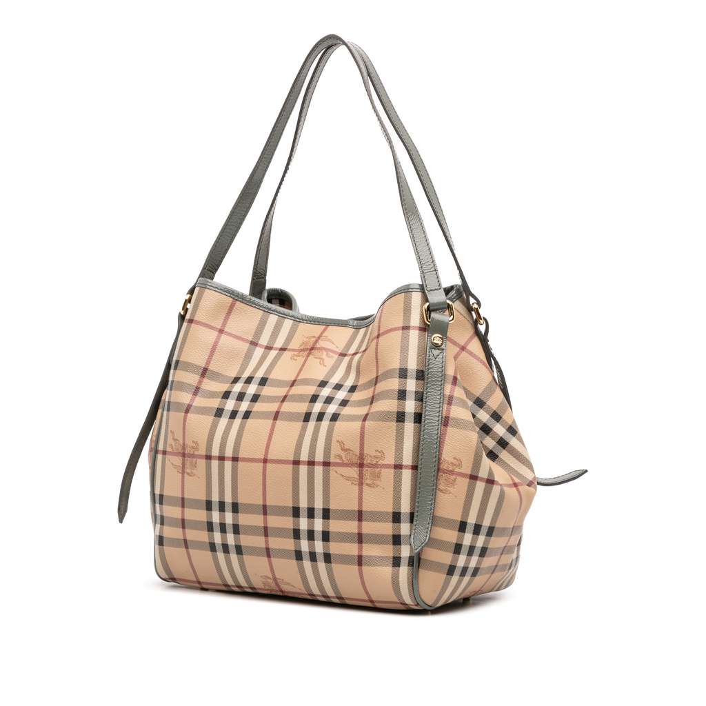 Burberry Small Haymarket Check Coated Canvas Canterbury Tote - 2
