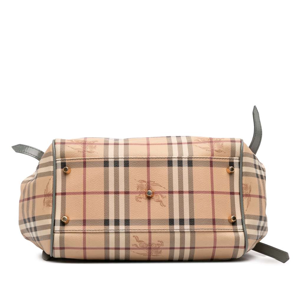 Burberry Small Haymarket Check Coated Canvas Canterbury Tote - 3