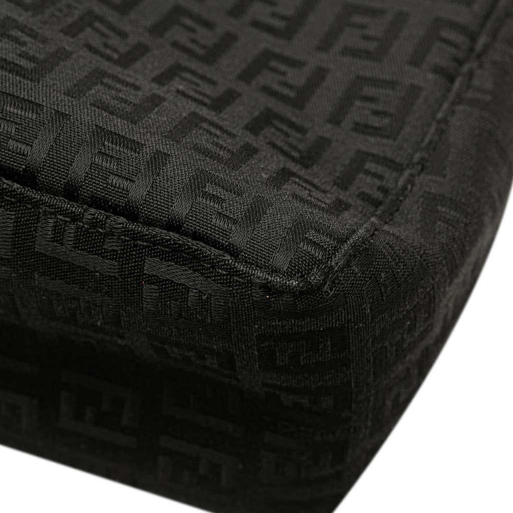 Fendi Zucchino Canvas Shoulder Bag - Image 10