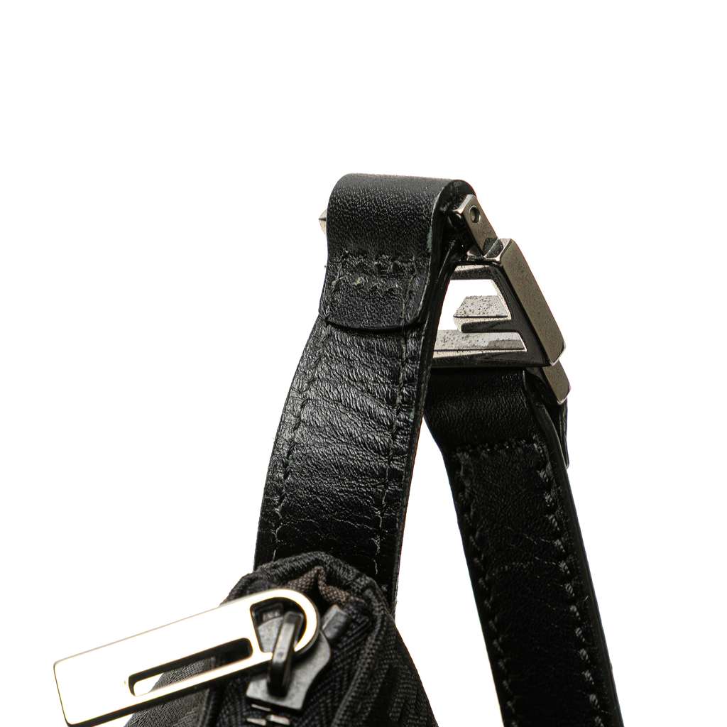 Fendi Zucchino Canvas Shoulder Bag - Image 11