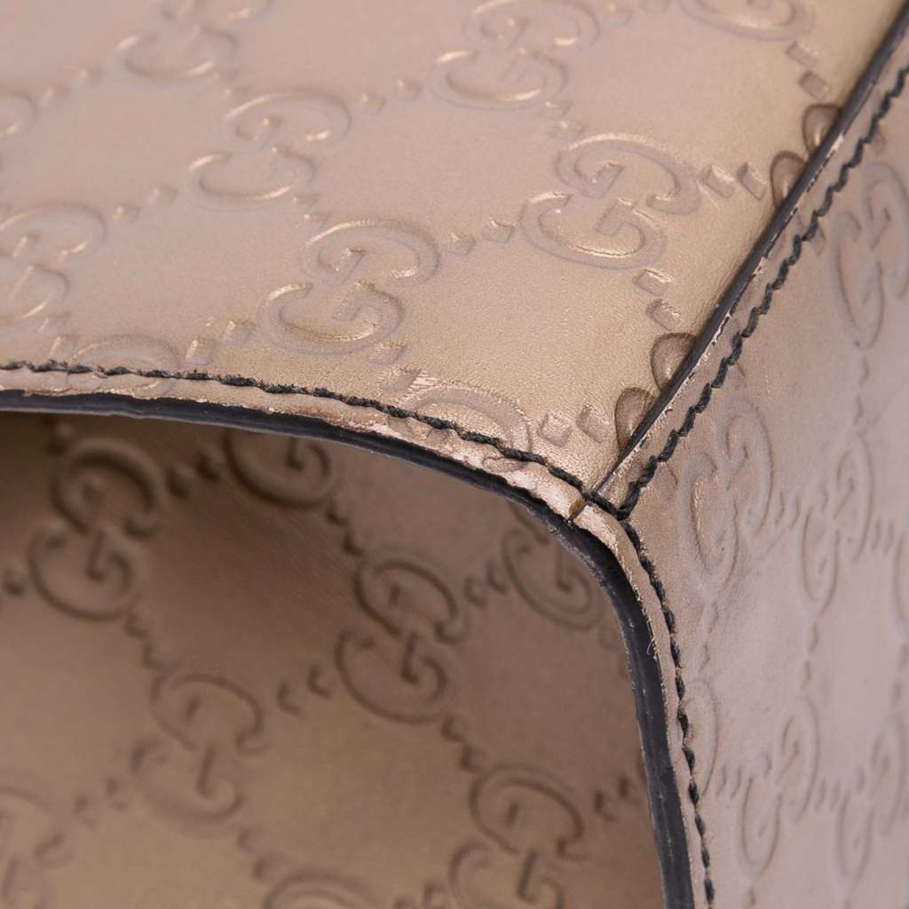 Gucci Large Guccissima Emily Shoulder Bag - Image 10