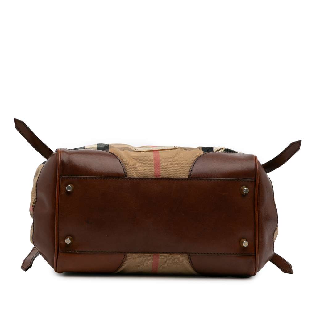 Burberry Small House Check Canvas Canterbury Tote - 3
