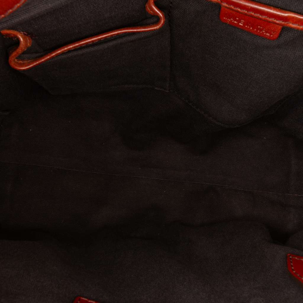 Burberry Small House Check Canvas Bridle Gladstone Satchel - 4