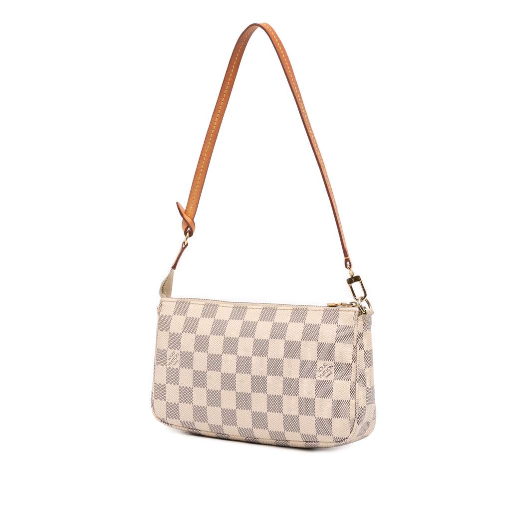 Louis Vuitton Damier Azur Pochette Accessoires - Back view