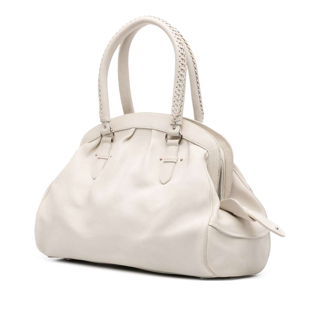 Dior Large Calfskin My Dior Frame Handbag - Back view