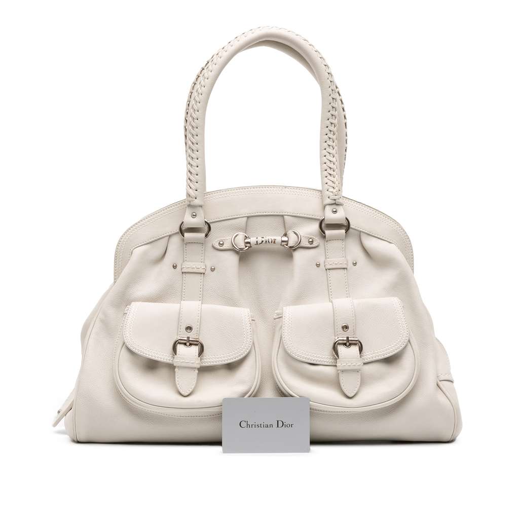 Dior Large Calfskin My Dior Frame Handbag - Image 14