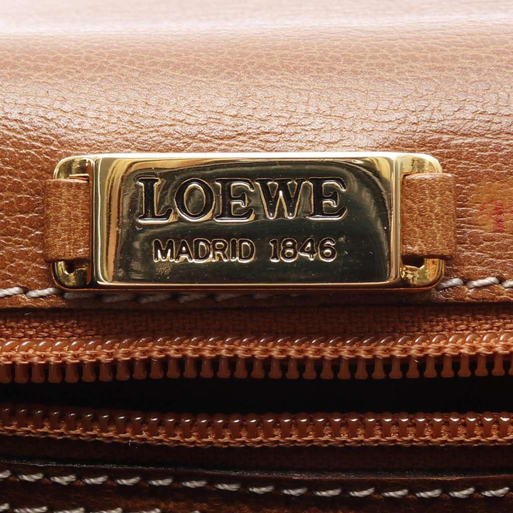 Loewe Leather Velasquez Twist Crossbody - Side view