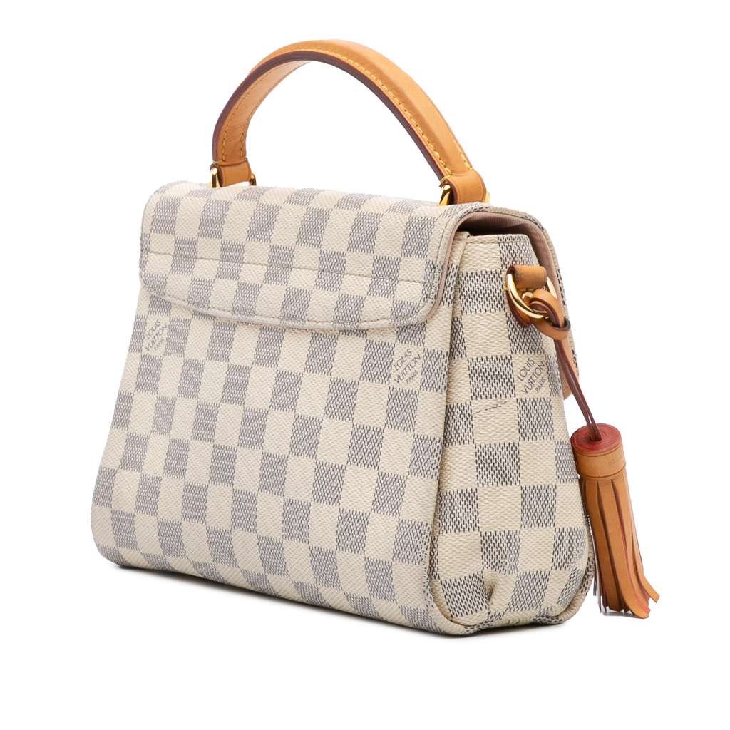Louis Vuitton Damier Azur Croisette - Back view