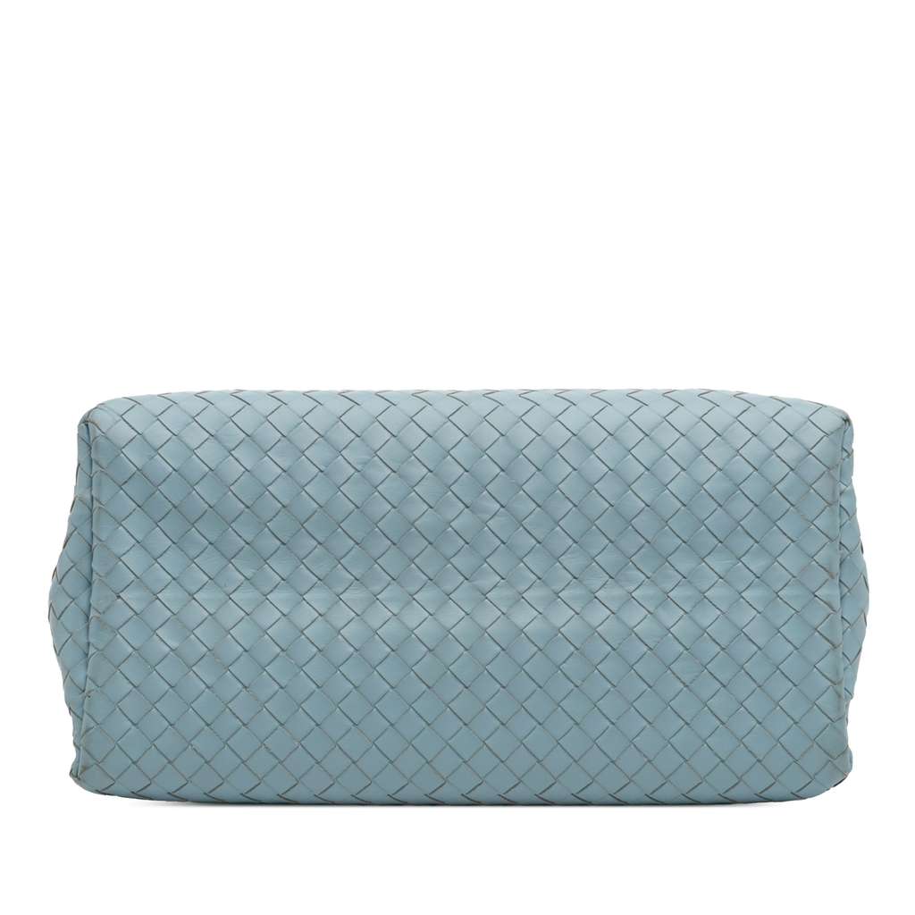 Bottega Veneta Small Nappa Intrecciato Roma Satchel - Image 6