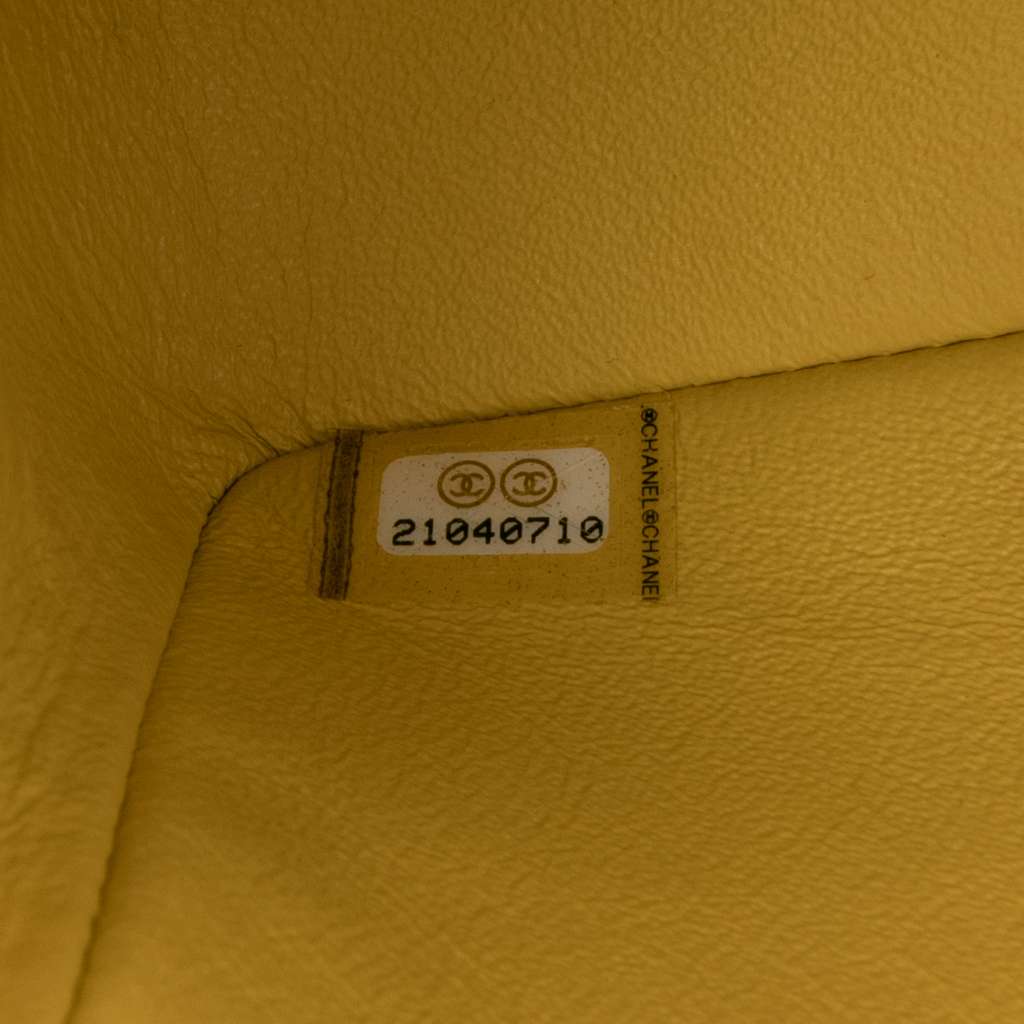 Chanel Mini Rectangular Classic Chevron Lambskin Single Flap - Side view