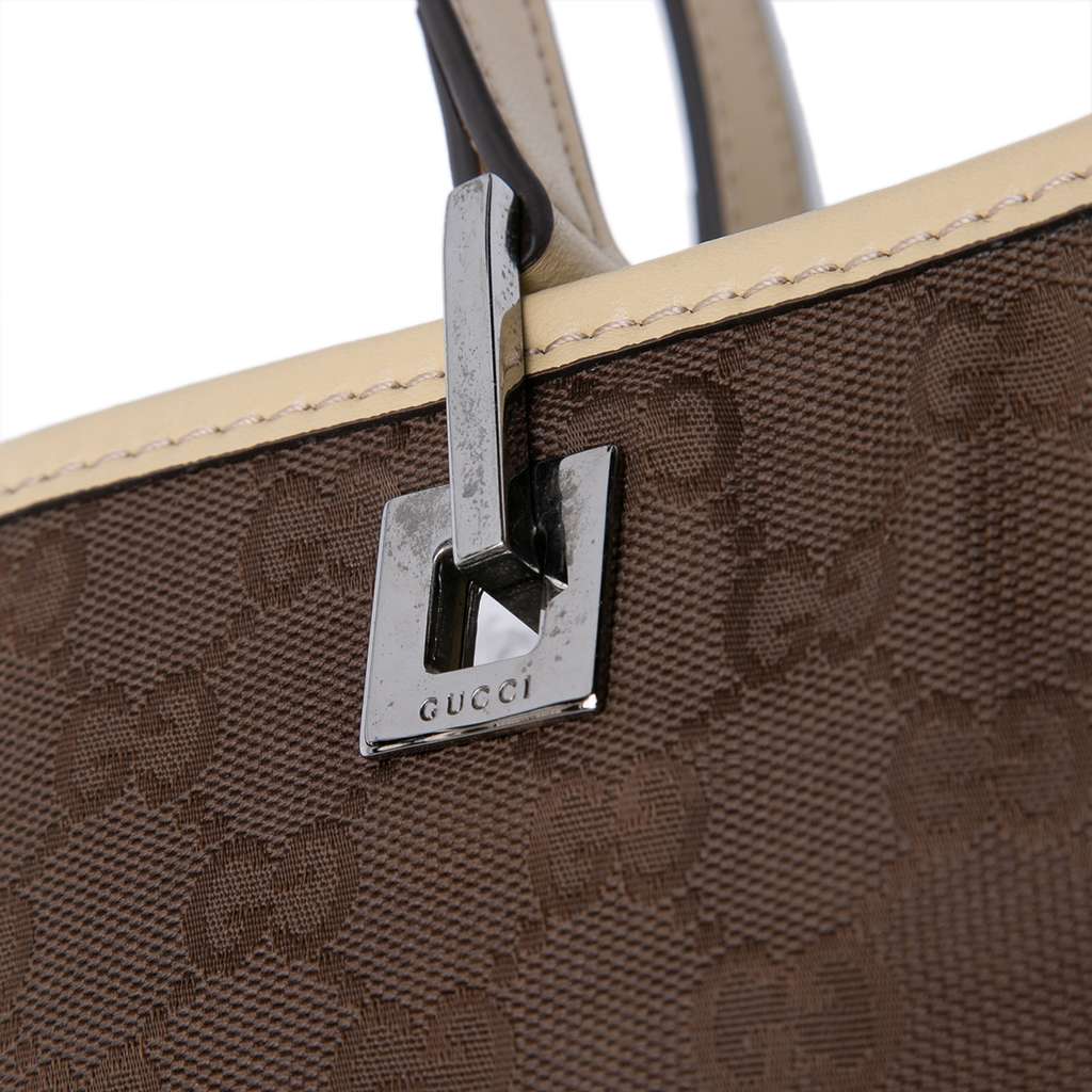 Gucci GG Canvas Web Tote - Image 10