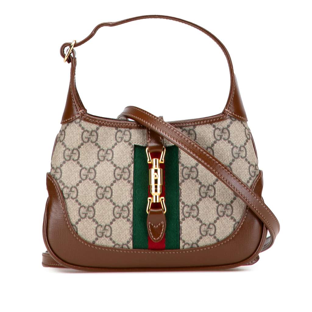 Gucci Mini GG Supreme Web Jackie 1961 Crossbody