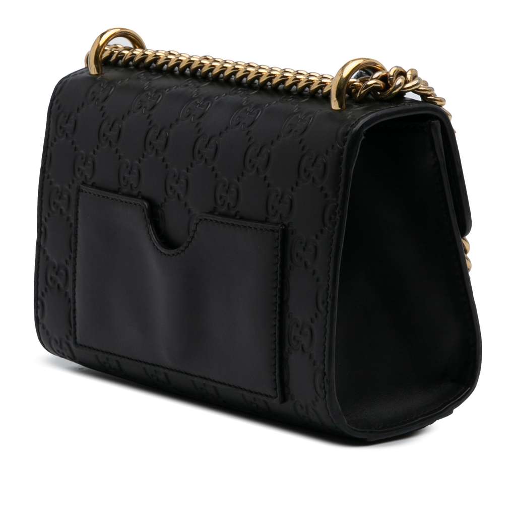 Gucci Small Guccissima Padlock Crossbody - 2