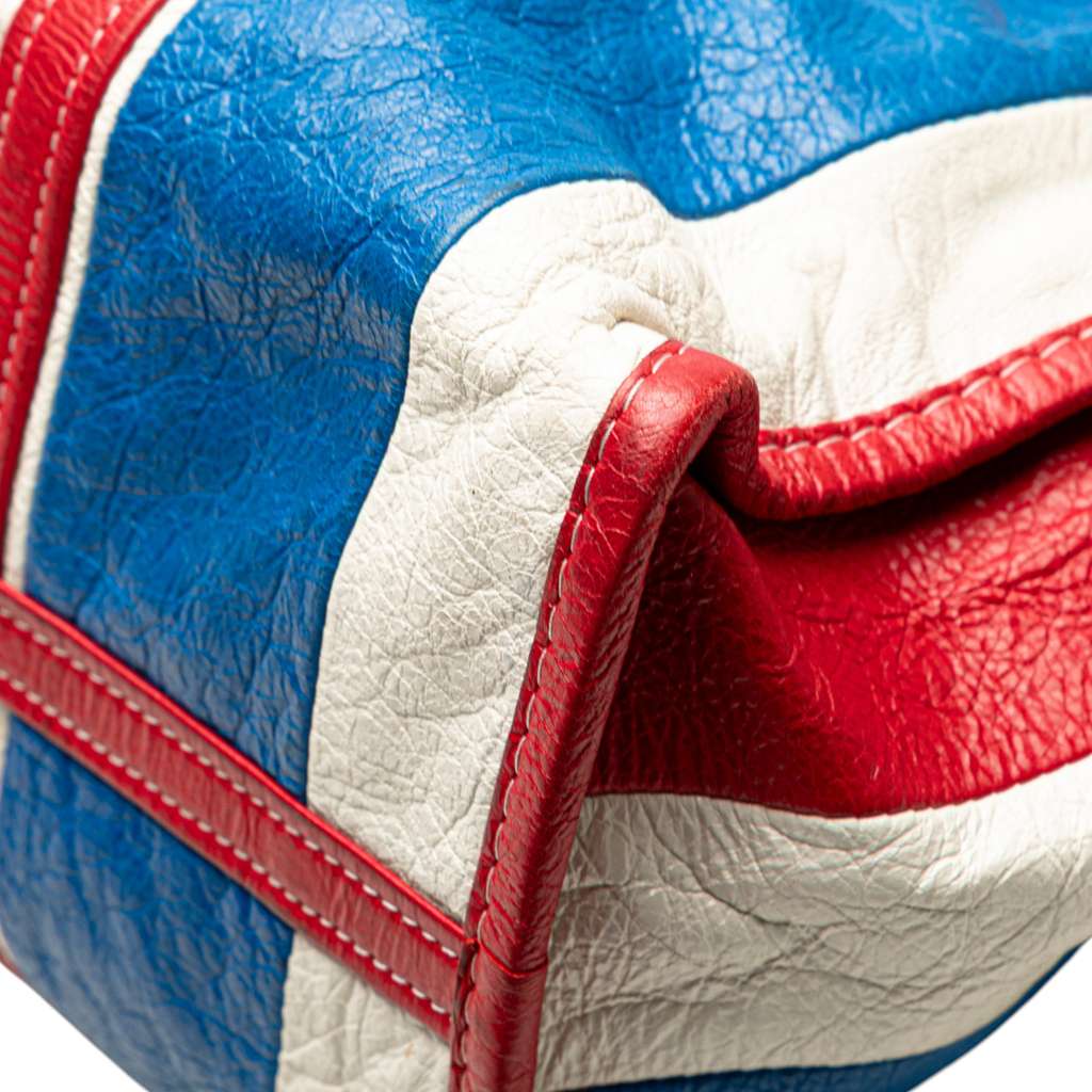 Balenciaga M Lambskin Bazar Shopper Satchel - Image 10