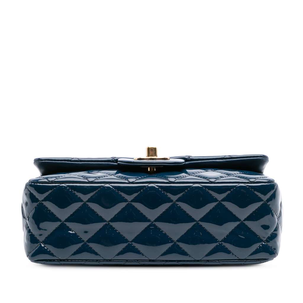 Chanel Mini Rectangular Classic Patent Single Flap - 3