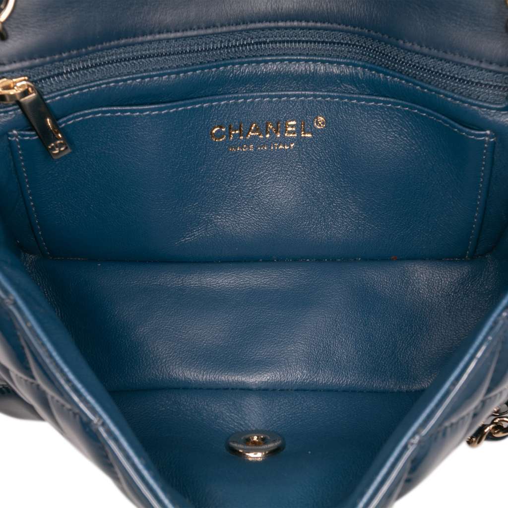 Chanel Mini Rectangular Classic Patent Single Flap - 4