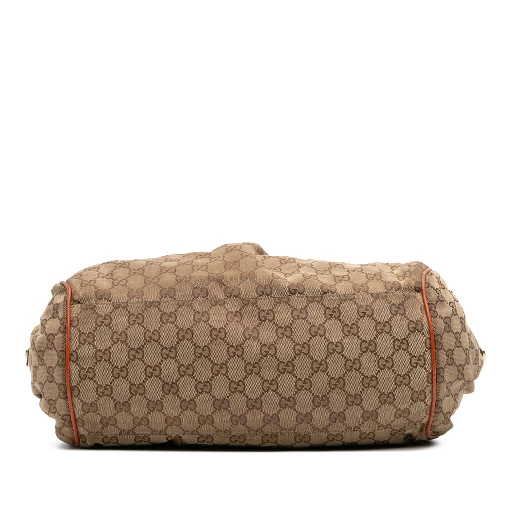 Gucci GG Canvas Sukey Satchel - Image 6