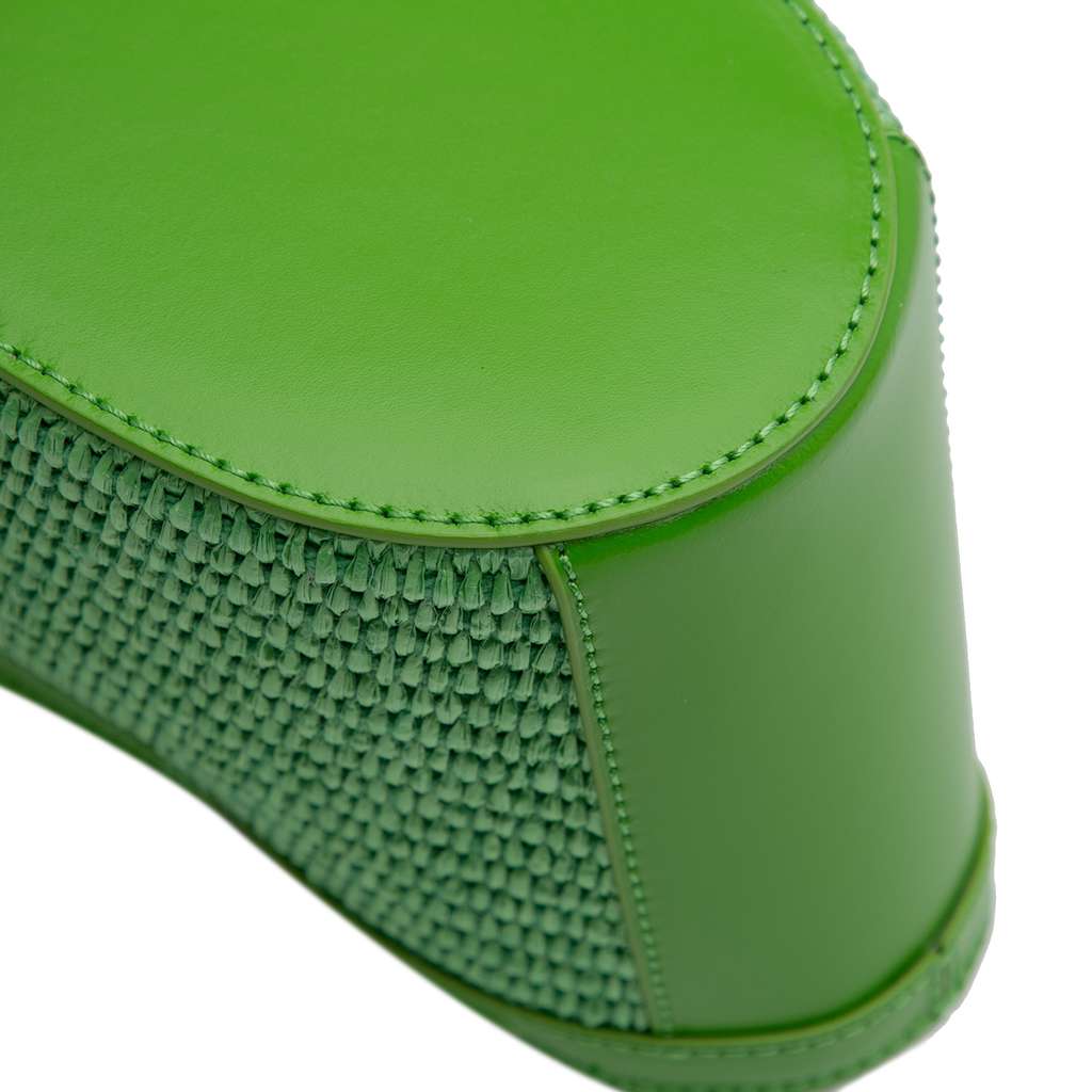 Marni Micro Leather and Raffia Cotton Emroidered Tropicalia Bag - Detail 2