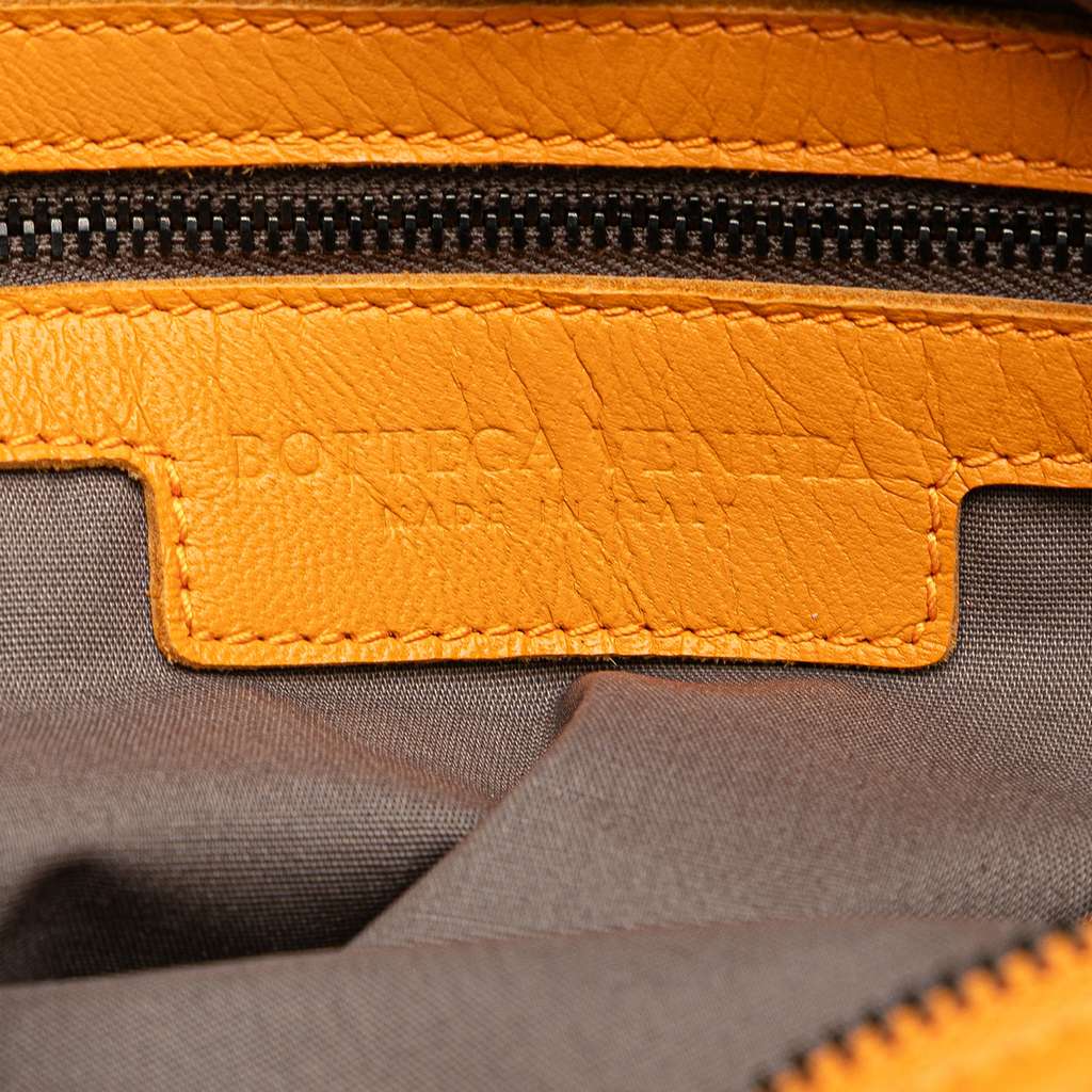 Bottega Veneta Nappa Intrecciato Front Pocket Messenger Bag - Side view