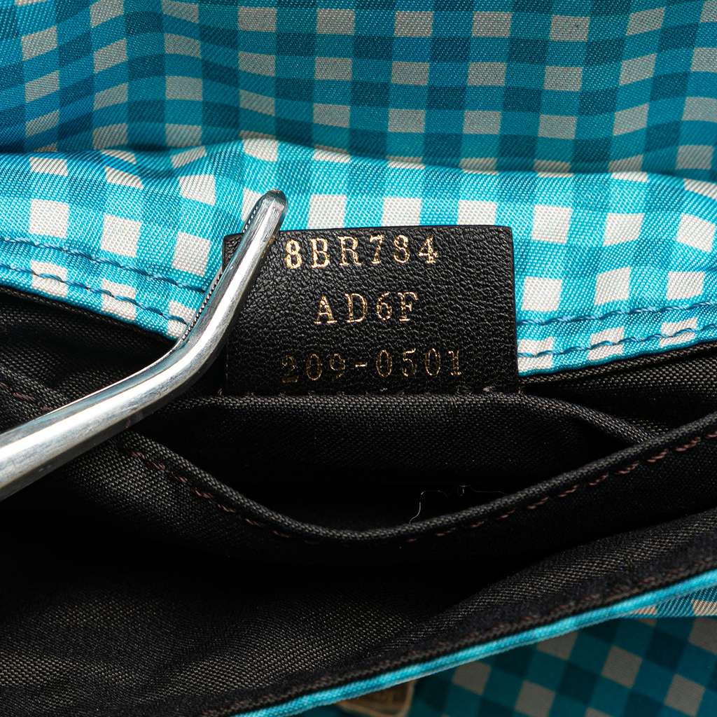 Fendi Joshua Vides Mini Nylon Convertible Baguette Satchel - Detail 1