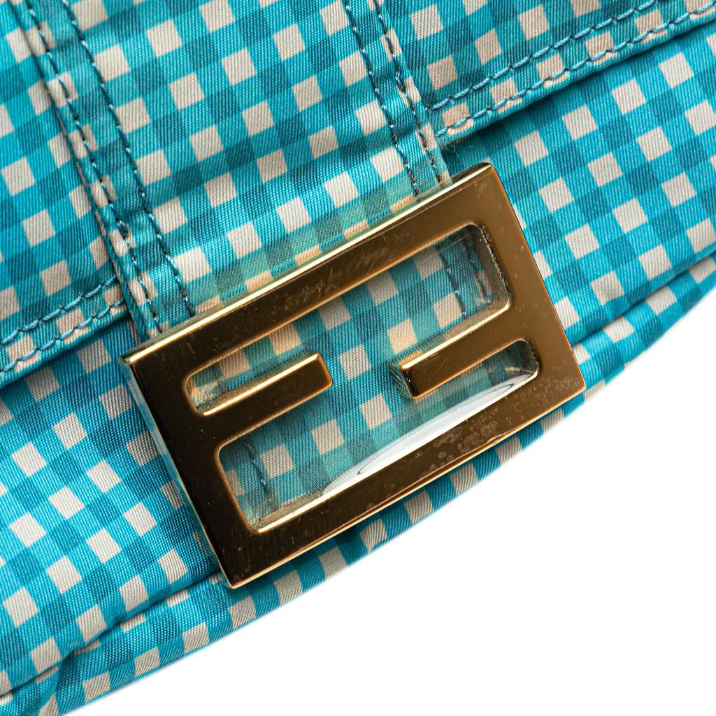 Fendi Joshua Vides Mini Nylon Convertible Baguette Satchel - Detail 2