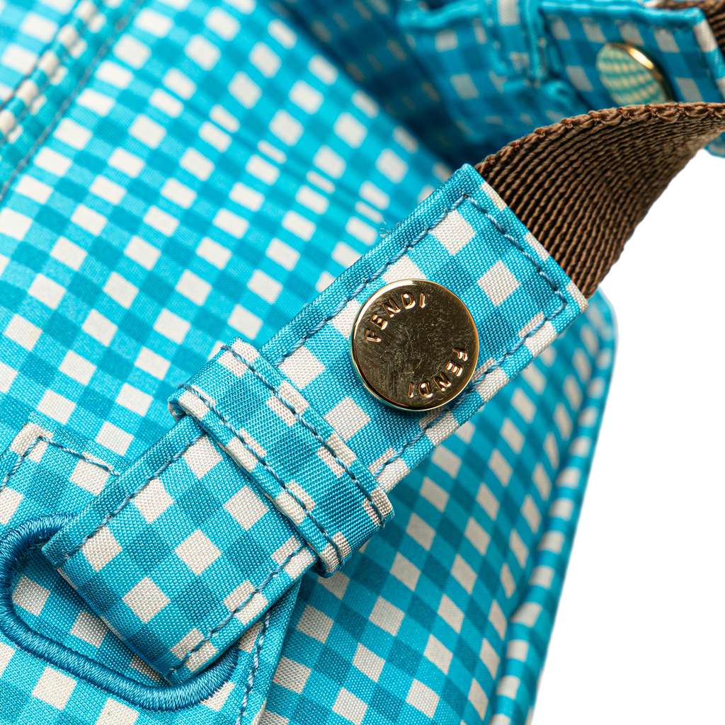 Fendi Joshua Vides Mini Nylon Convertible Baguette Satchel - Image 10