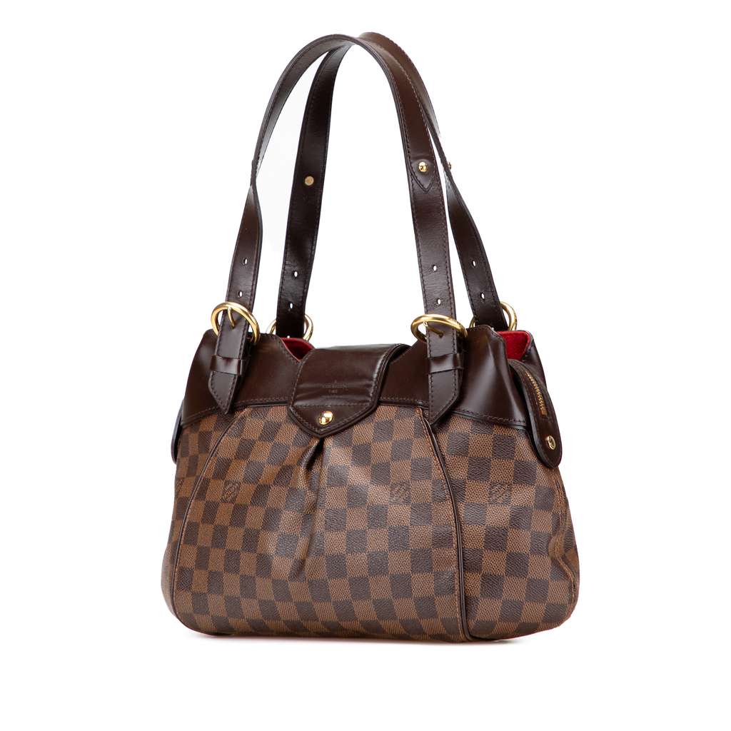 Louis Vuitton Damier Ebene Sistina PM - Back view