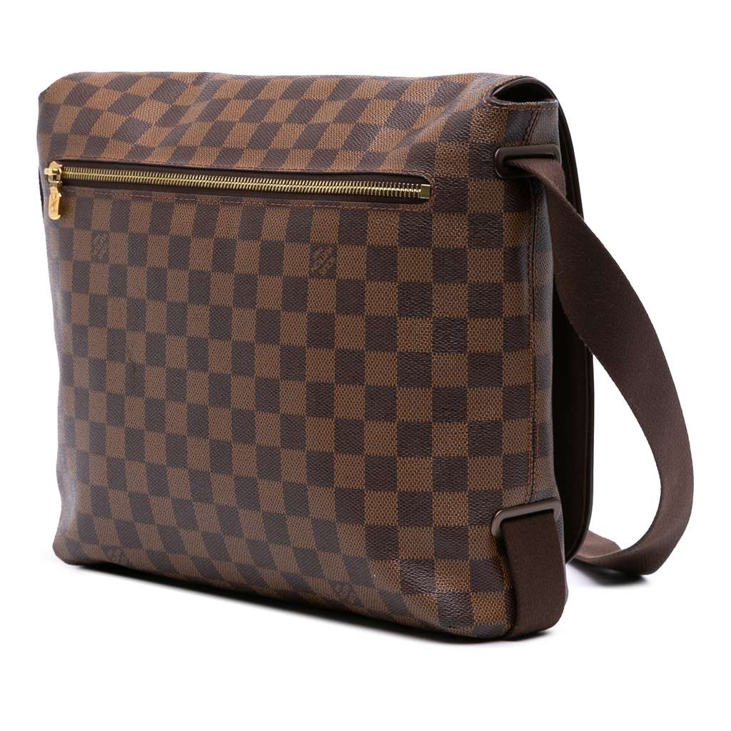Louis Vuitton Damier Ebene Brooklyn MM - Back view
