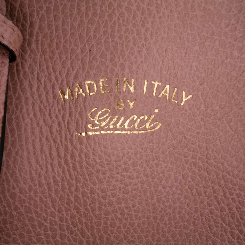 Gucci Mini Leather Swing Satchel - Side view