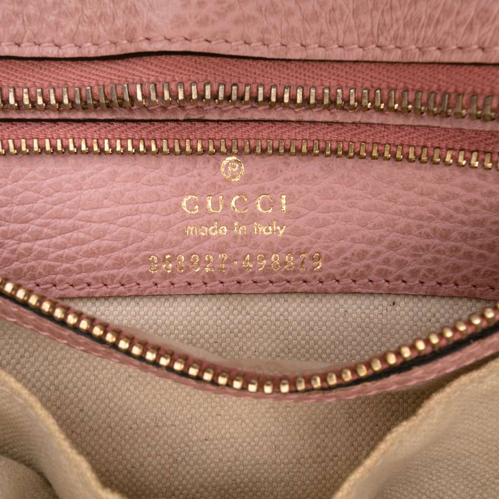 Gucci Mini Leather Swing Satchel - Detail 1