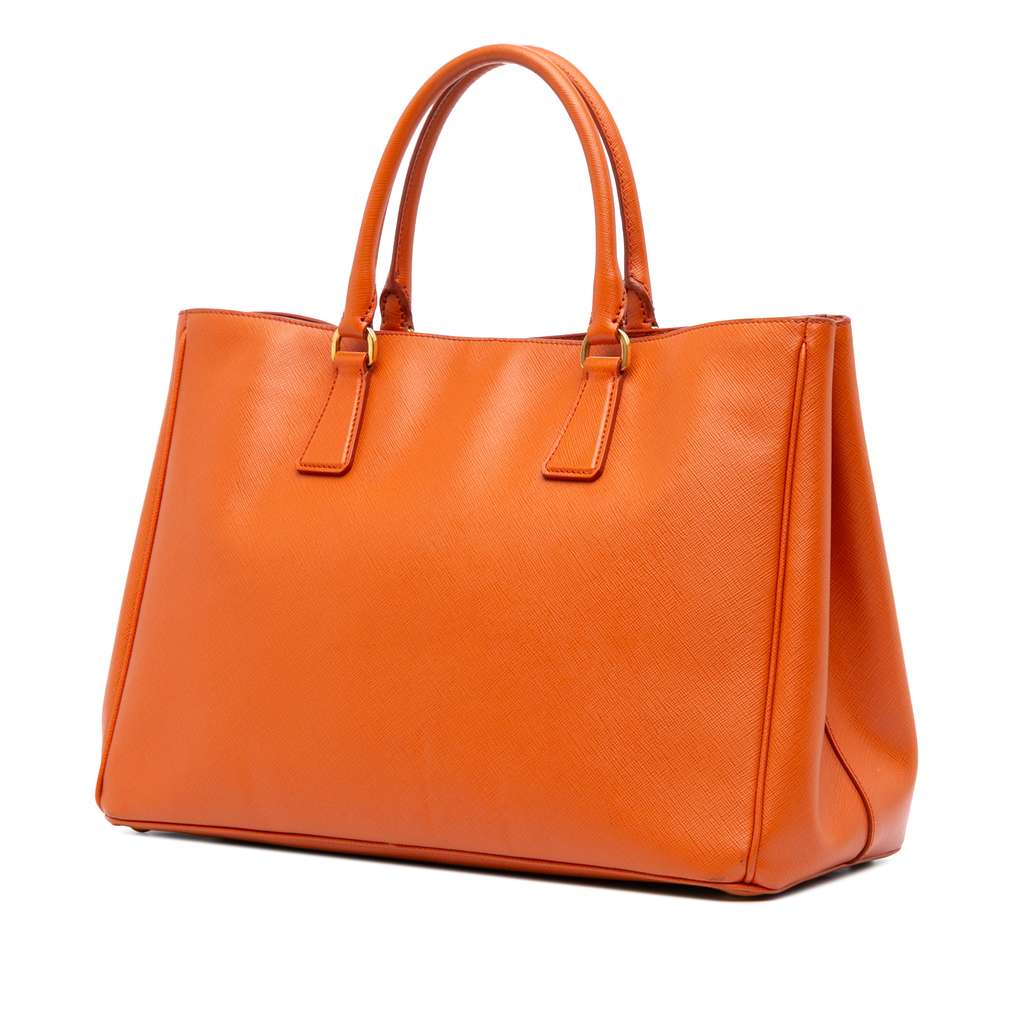 Prada Large Saffiano Lux Galleria Tote - Back view