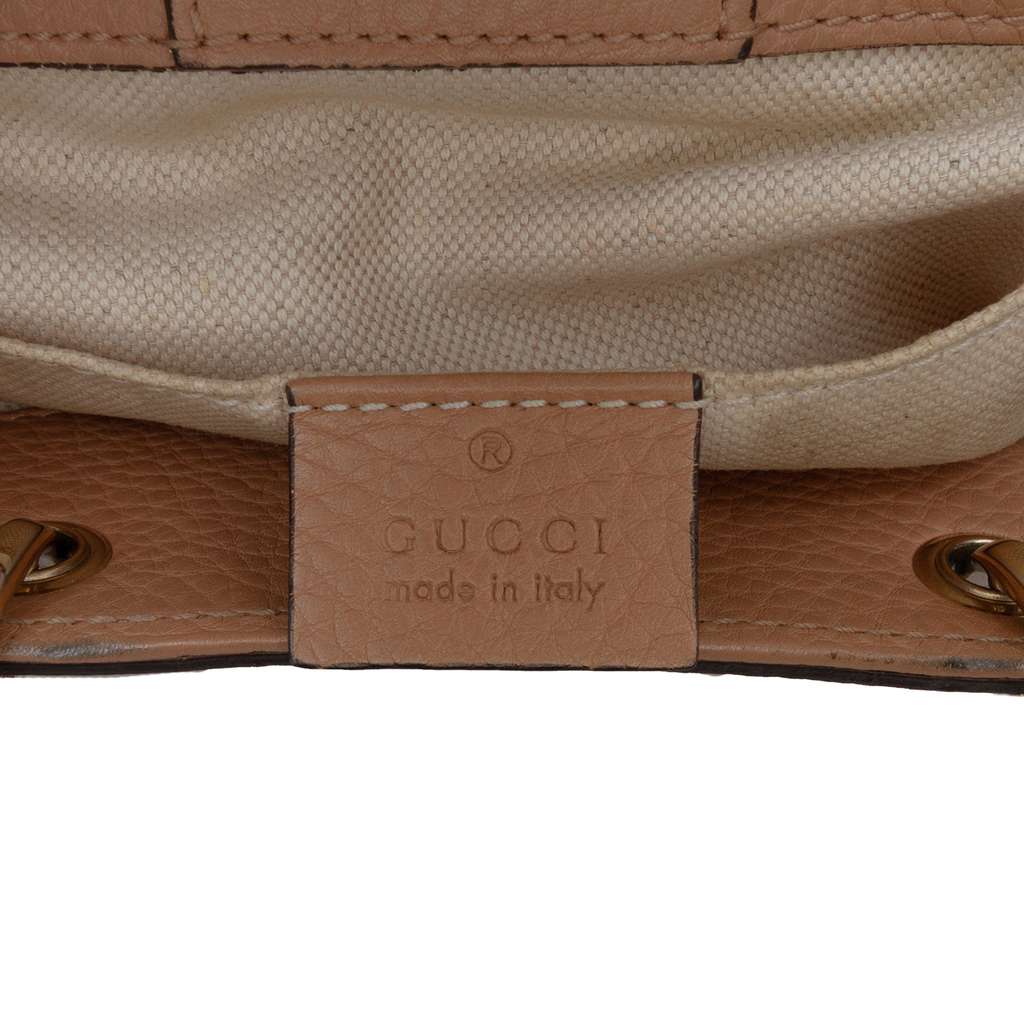 Gucci Mini Calfskin Bamboo Shopper Satchel - 5