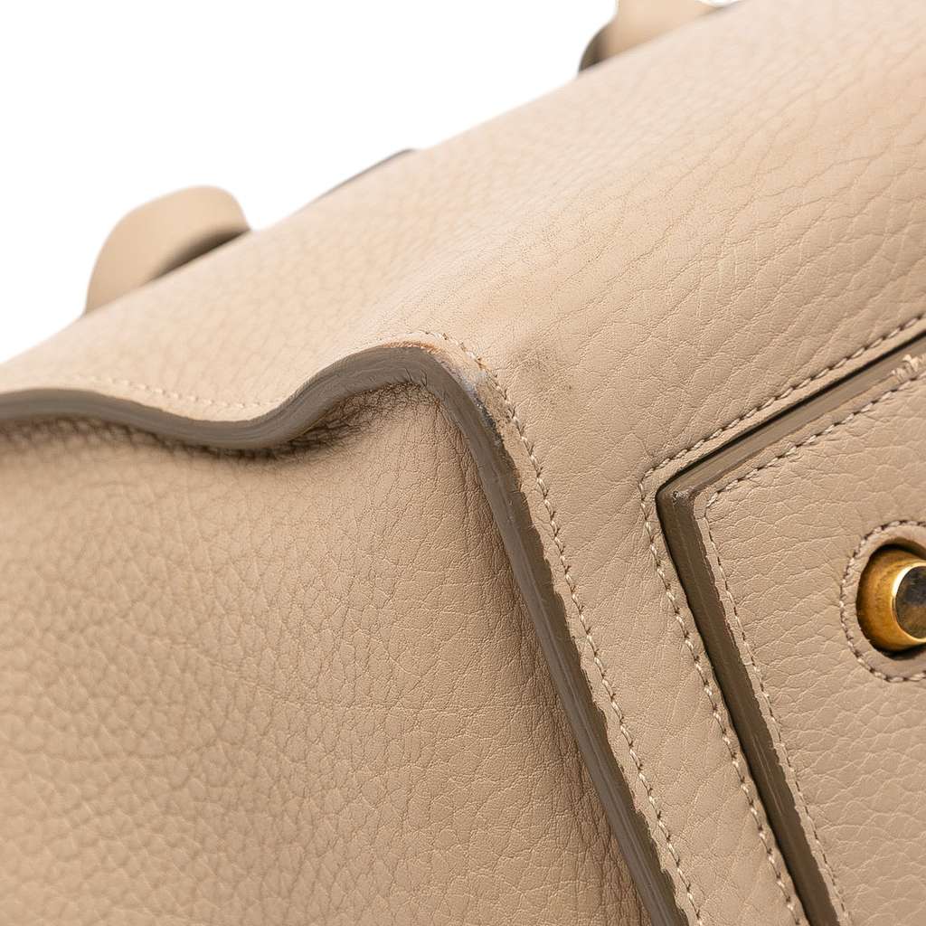Celine Medium Grained Calfskin Tie Knot Handbag - Detail 2