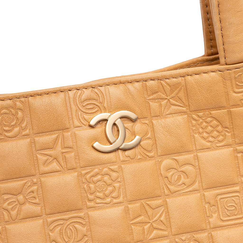 Chanel CC Embossed Lambskin Precious Symbols Tote - Image 11