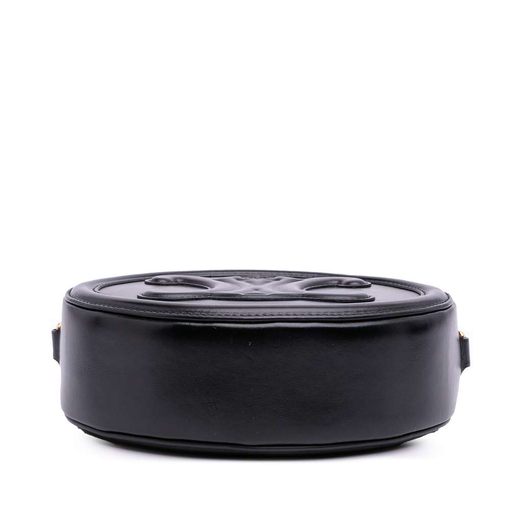 Celine Small Calfskin Cuir Triomphe Oval Crossbody - Image 6