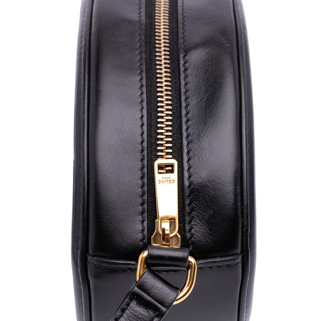 Celine Small Calfskin Cuir Triomphe Oval Crossbody - Detail 2