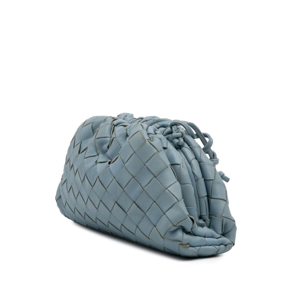 Bottega Veneta Nappa Intrecciato The Mini Pouch Crossbody - Back view