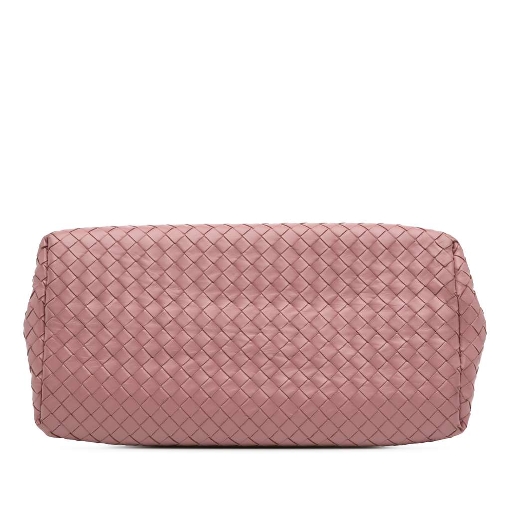 Bottega Veneta Small Nappa Intrecciato Roma Satchel - 3