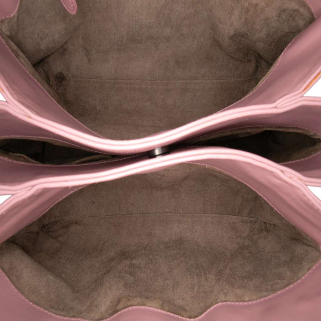 Bottega Veneta Small Nappa Intrecciato Roma Satchel - 4