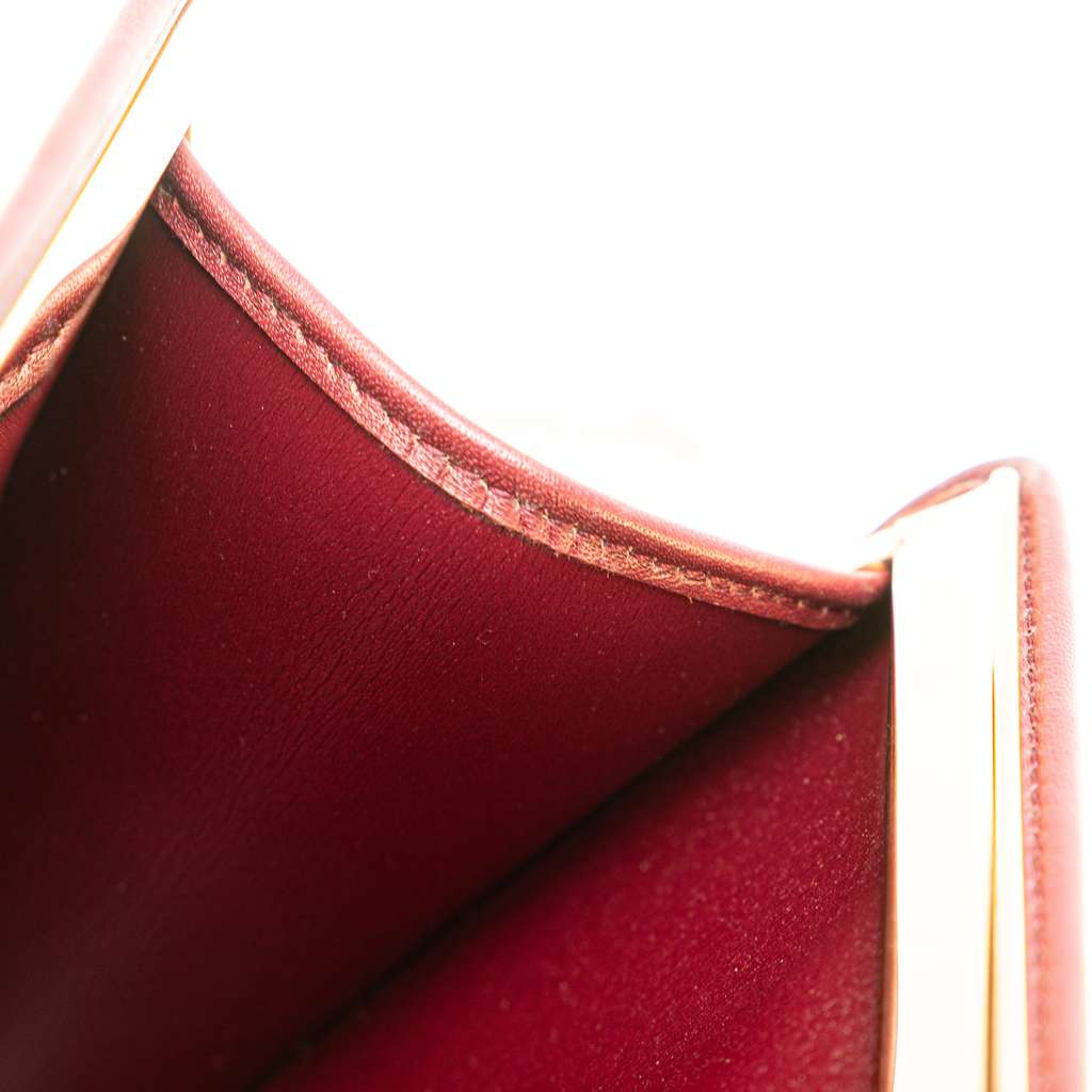 Dior Honeycomb Canvas Clutch With Chain - Image 10