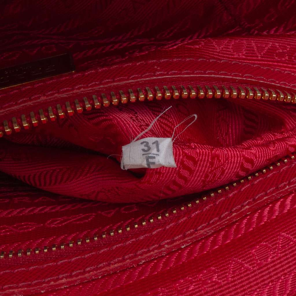 Prada Saffiano Lux Bowling Bag - Detail 1