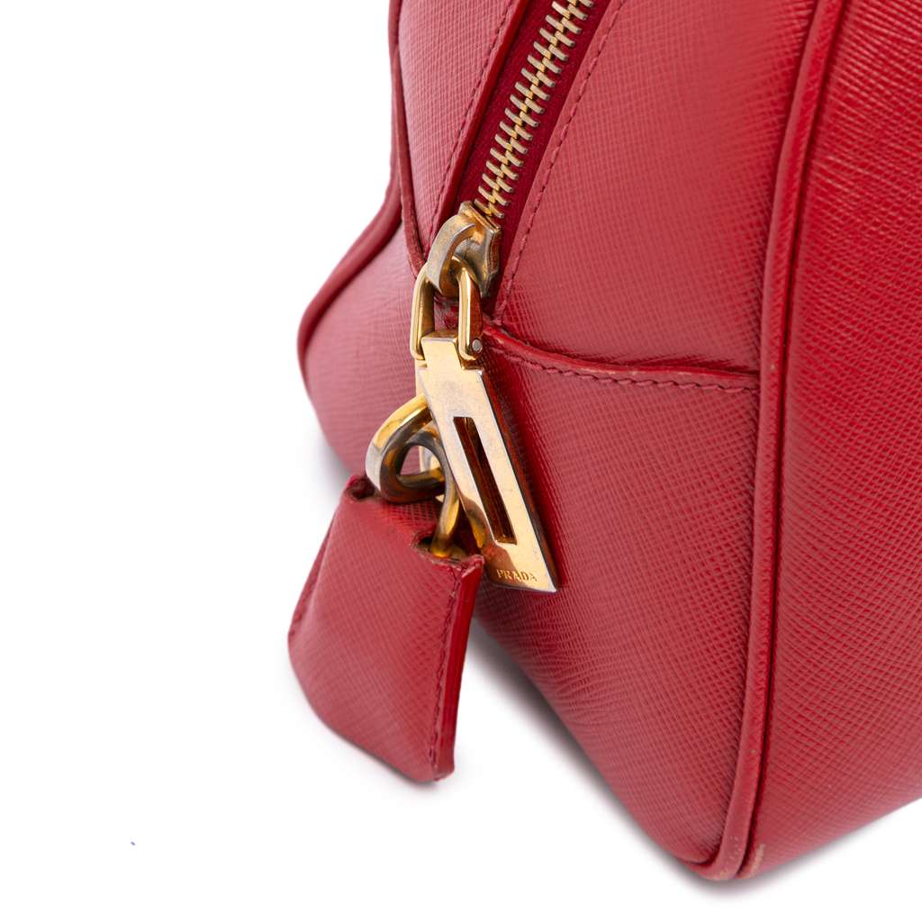 Prada Saffiano Lux Bowling Bag - Detail 2