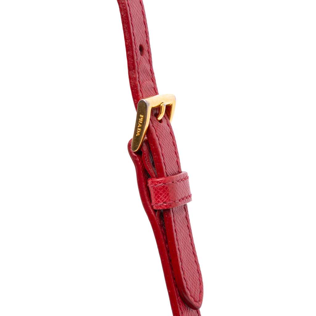 Prada Saffiano Lux Bowling Bag - Image 11