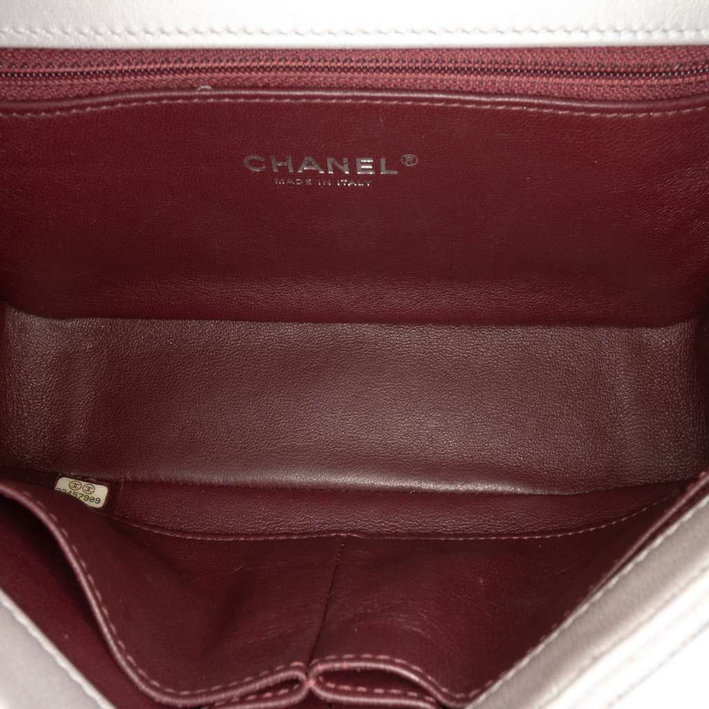 Chanel Small Metallic Caviar CC Filigree Flap - 4