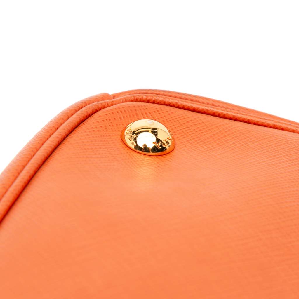 Prada Medium Saffiano Lux Galleria Double Zip Satchel - Image 11