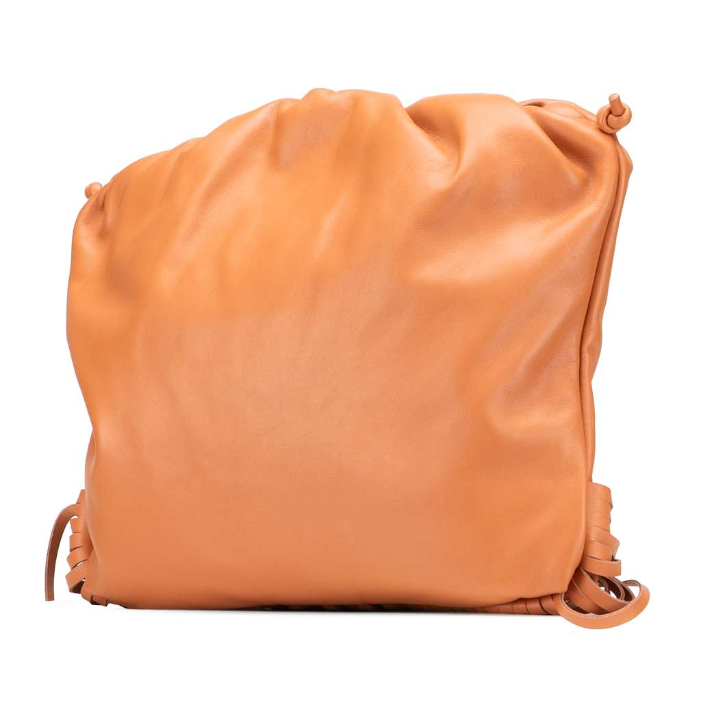 Bottega Veneta Nappa The Fringe Pouch - Back view