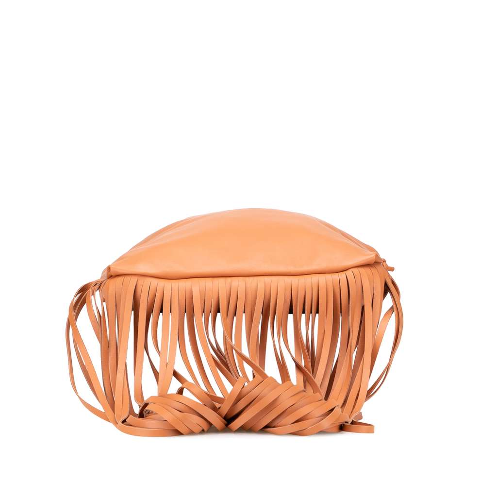 Bottega Veneta Nappa The Fringe Pouch - Image 6