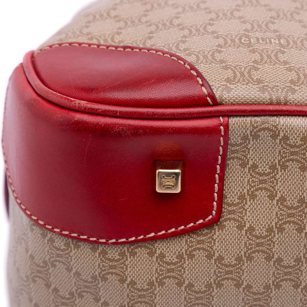 Celine Macadam Coated Canvas Handbag - Image 10